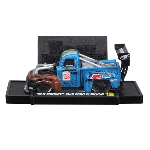 Maisto Muscle Machines 1/64 Old Smokey 1949 Ford F1 Pickup #19 Series 4