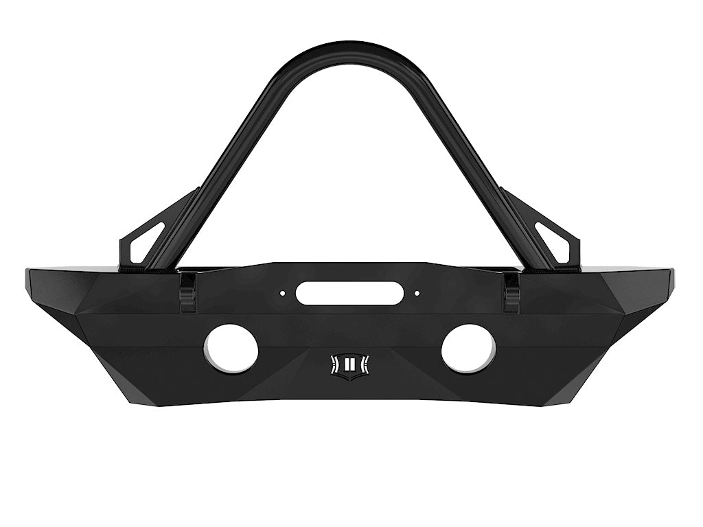 07-18 JK PRO SERIES MID WIDTH FRONT BUMPER REC WINCH MNT W/ STINGER