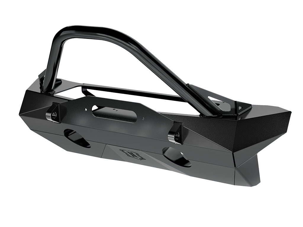 18-UP JEEP JL / 20-UP JT PRO RECESSED FRONT BUMPER W/ BAR & TABS