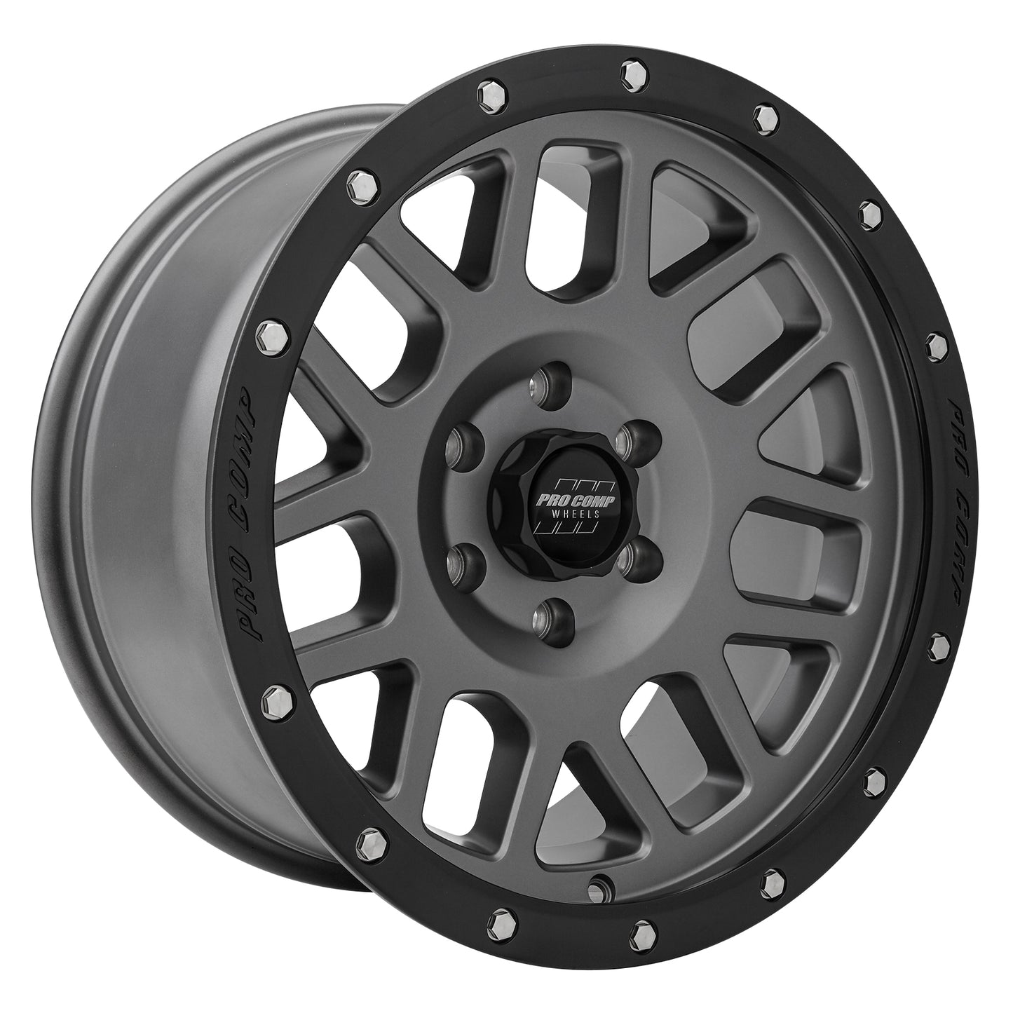 Vertigo Matte Graphite 18x9 6x135 5BS Offset 0mm Cap P/N 5040556000