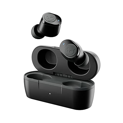 Skullcandy Jib True 2 In-Ear Wireless Earbuds, 32 Hr Battery, Microphone, Works with iPhone Android and Bluetooth Devices - Black