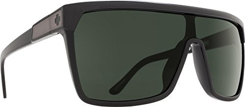 SPY Flynn Black Matte Black - HD Plus Gray Green