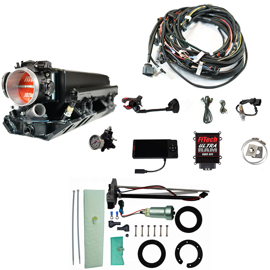 Ultra Ram 800 HP Chevy Big Block Rectangle Port EFI System Master Kit