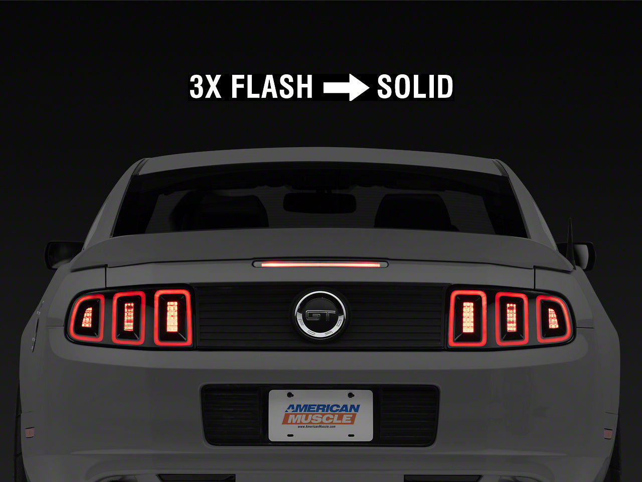 Raxiom Formula LED Third Brake Light; Light Smoked