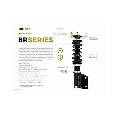 BR Series Coilovers compatible with 2014-2016 Chevrolet Camaro (Q10-BR)