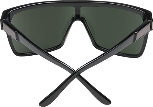 SPY Flynn Black Matte Black - HD Plus Gray Green