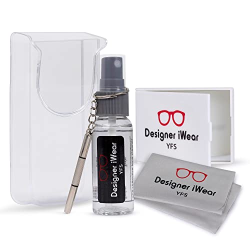 SPY Discord Rectangular Sunglasses for Men + BUNDLE with Designer iWear Eyewear Kit