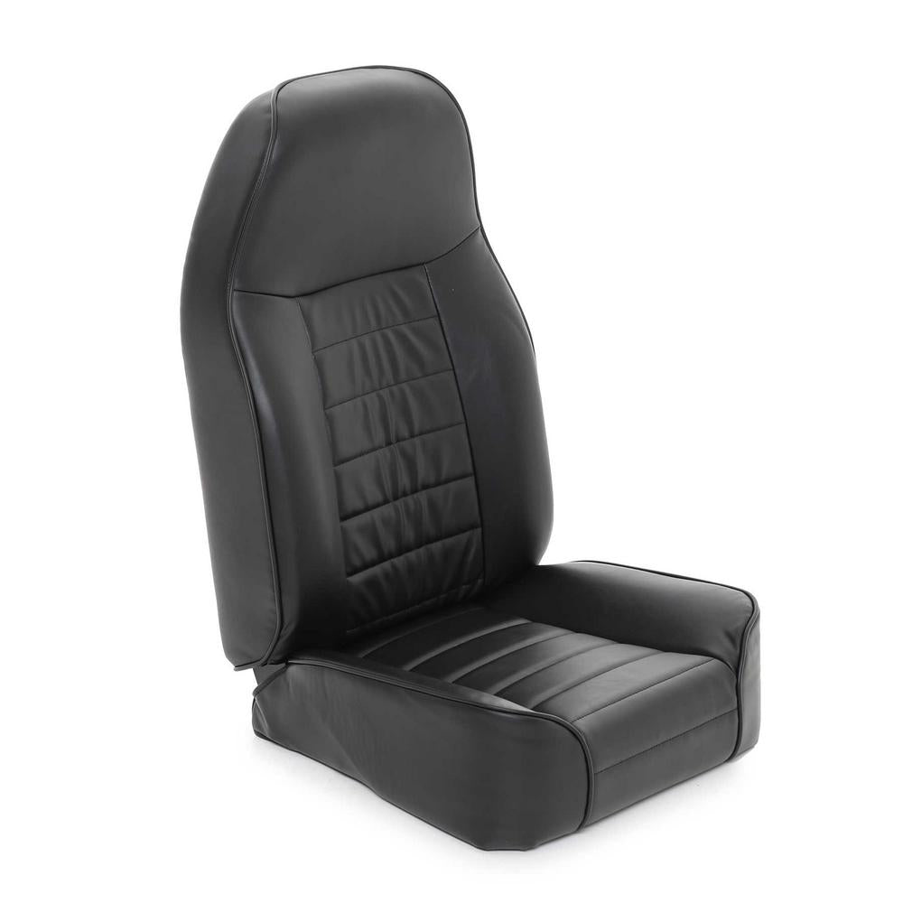 Seat - Front - Standard Bucket - Vinyl Black