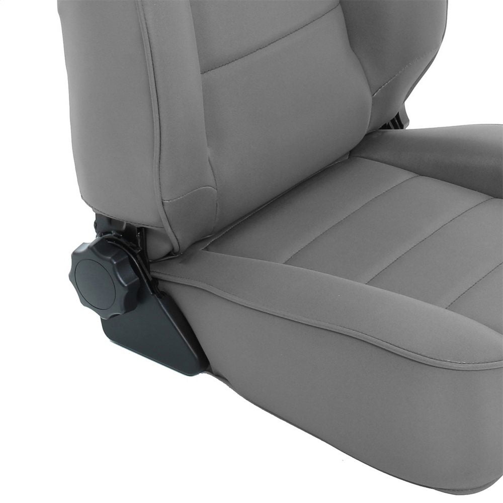 Seat - Front - Factory Style Replacement W/ Recliner - Denim Gray