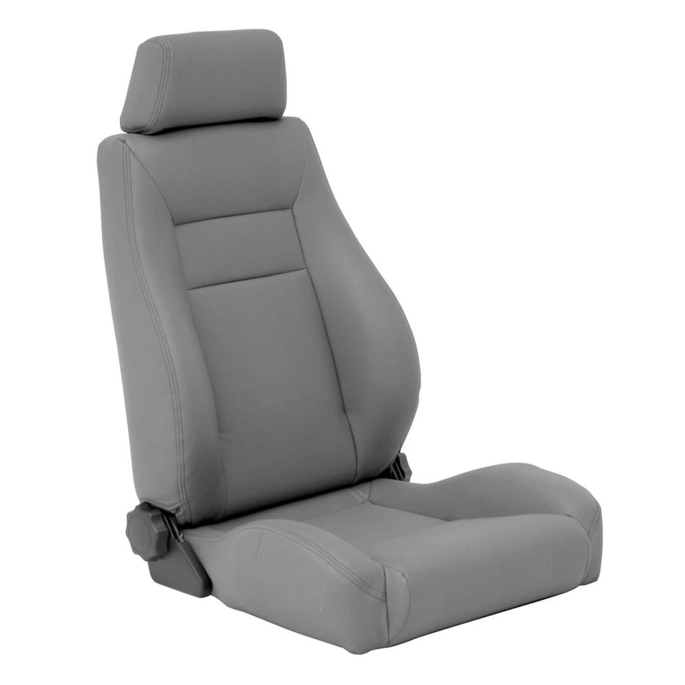 Seat - Front - Contour Sport Bucket W/ Recliner - Gray Denim