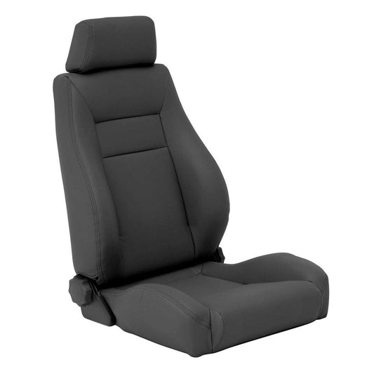 Seat - Front - Contour Sport Bucket W/ Recliner - Black Denim