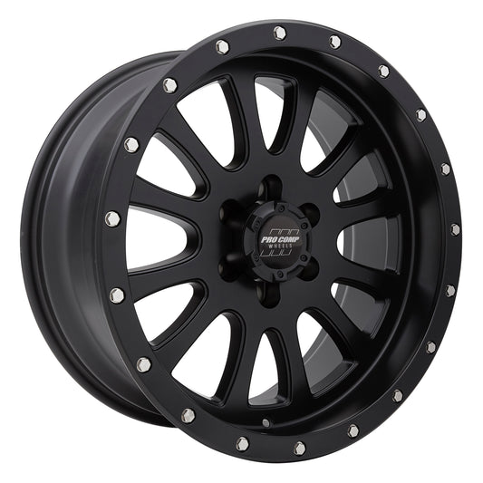 Syndrome Satin Black 20X9 6x135 5BS Offset 0mm Cap P/N 504442500