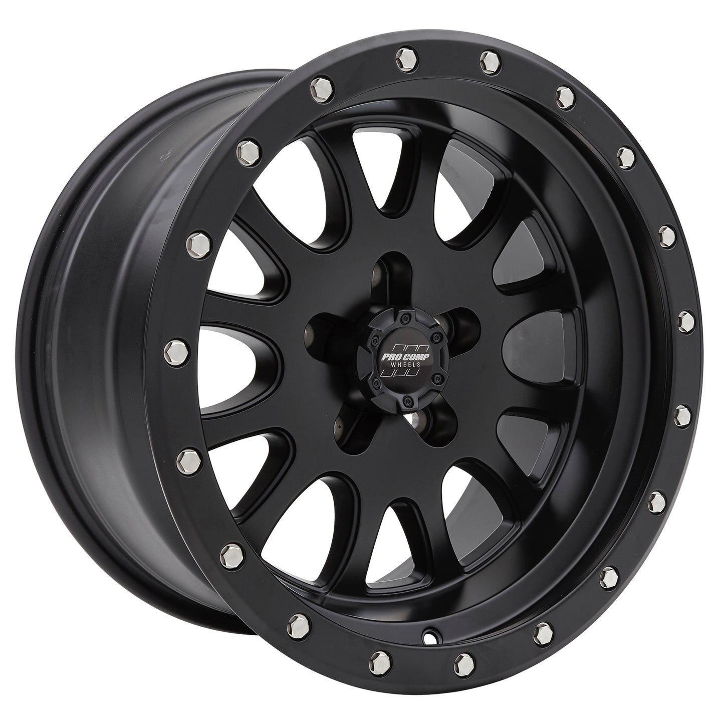 Syndrome Satin Black 17X9 5x5 4.75BS Offset -6mm Cap P/N 504432700