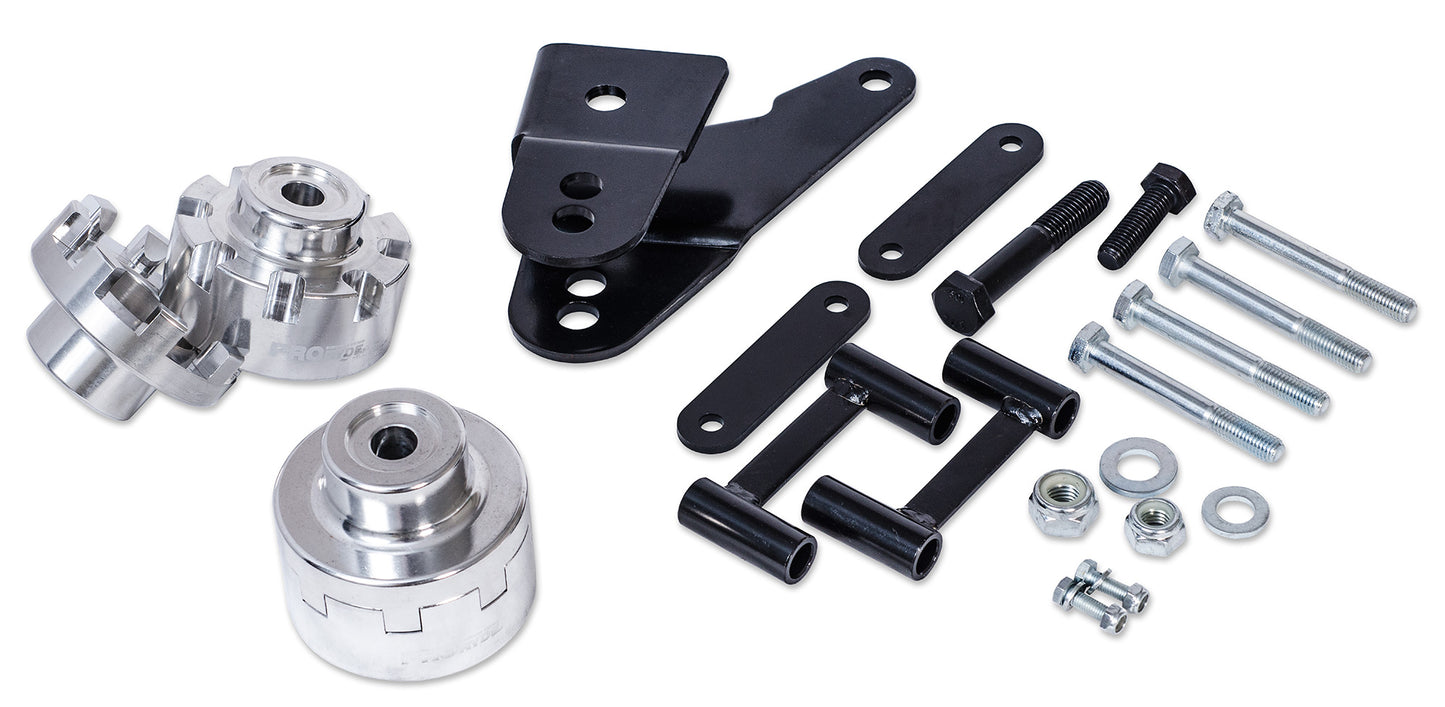 56-7100J - ProRyde Suspensions - Jeep Wrangler JK Adjustable Rear Lift Kit 2007-2015