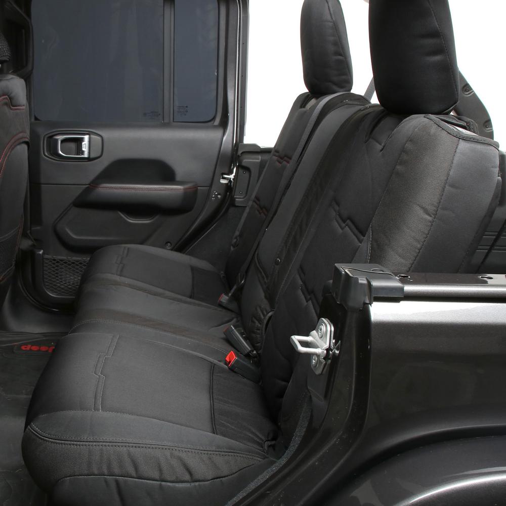 Smittybilt   GEN2 Neoprene Front And Rear Seat Cover Kit (Black/Black) - 578101