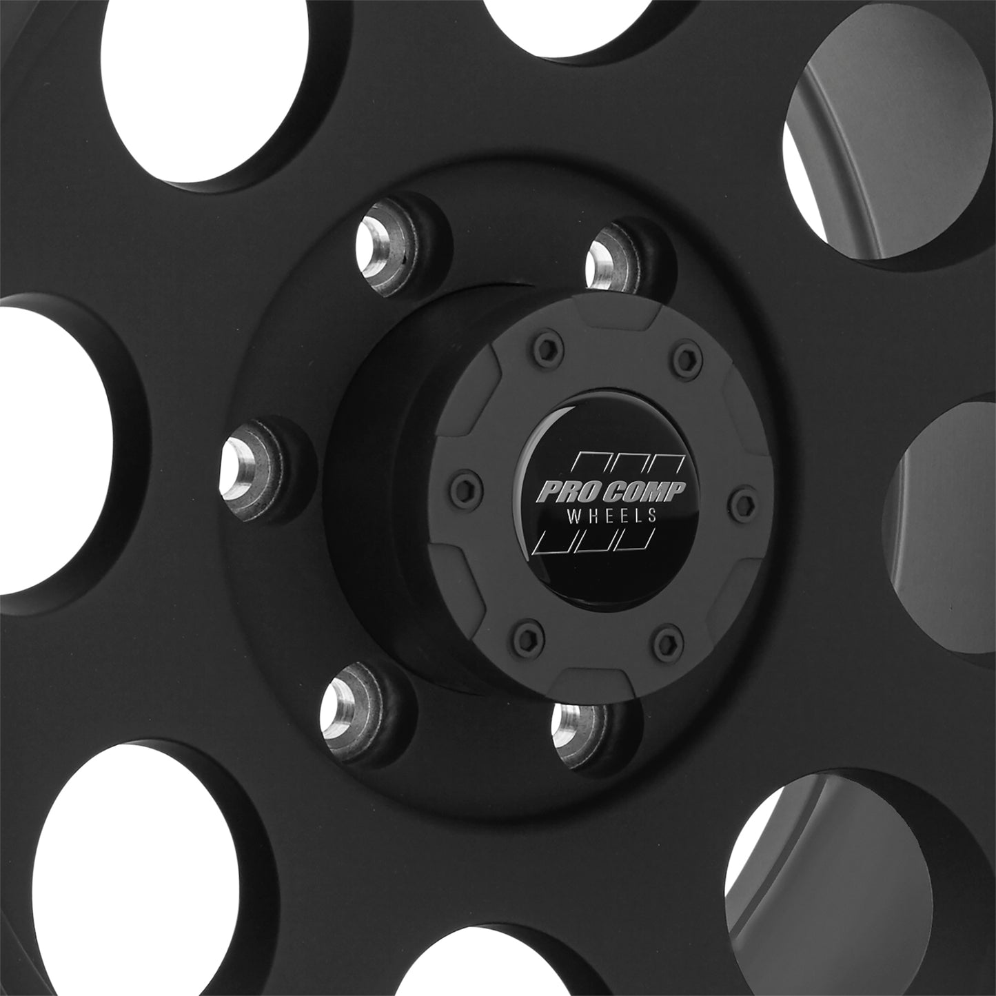 Series 69 Matte Black 17x9 6x5.5 4.75BS Offset -6mm Cap P/N 8425041