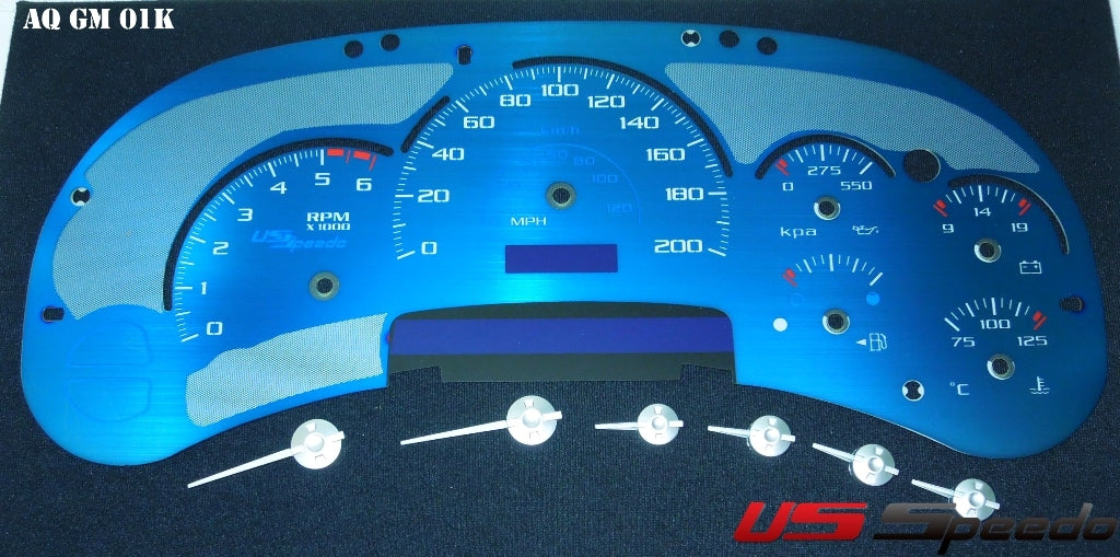 US Speedo Custom Gauge Face