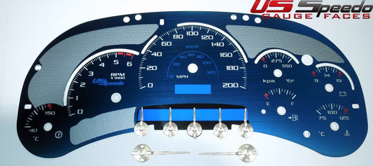 US Speedo Custom Gauge Face