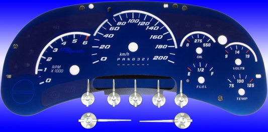 US Speedo Custom Gauge Face