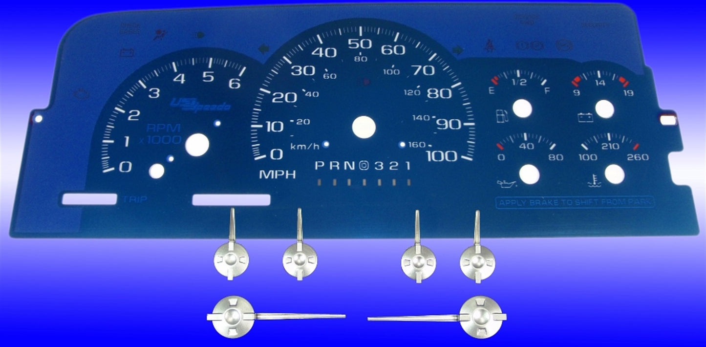 US Speedo Custom Gauge Face