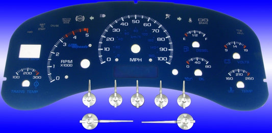 US Speedo Custom Gauge Face