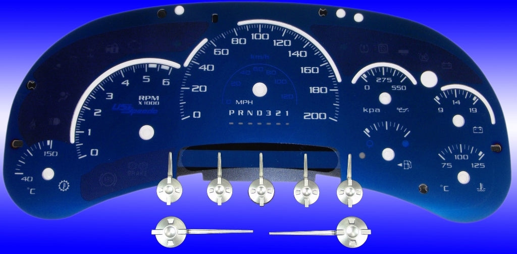 US Speedo Custom Gauge Face