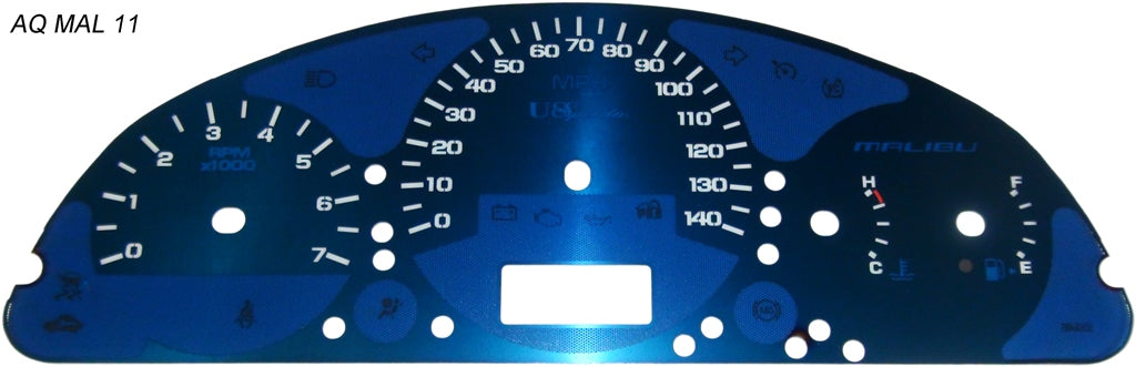 US Speedo Custom Gauge Face