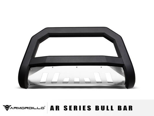 2007-2020 GMC Yukon/Yukon XL 1500 AR Bull Bar - Matte Black W/Alum. Skid Plate