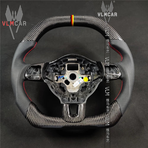 VLMCAR-Private Custom Carbon Fiber Steering Wheel for Volkswagen Golf