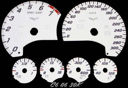 US Speedo Custom Gauge Face