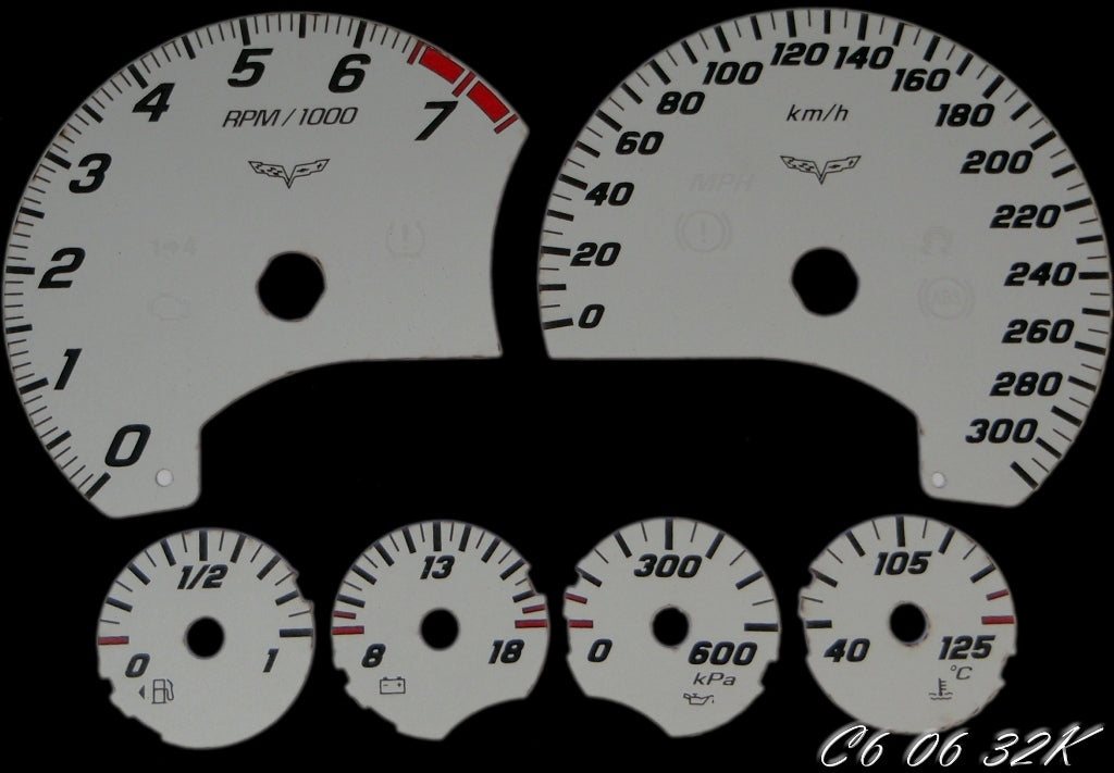 US Speedo Custom Gauge Face