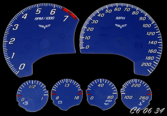 US Speedo Custom Gauge Face