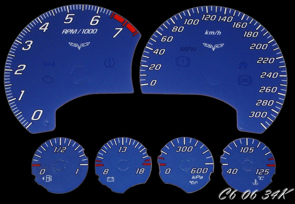 US Speedo Custom Gauge Face