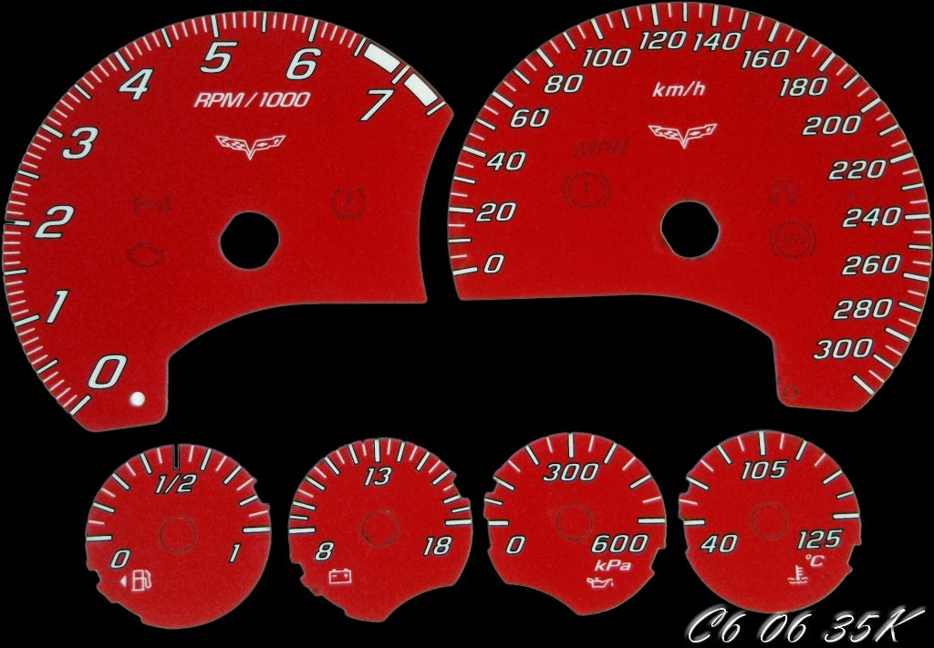 US Speedo Custom Gauge Face