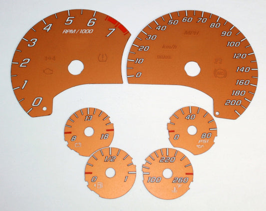 US Speedo Custom Gauge Face