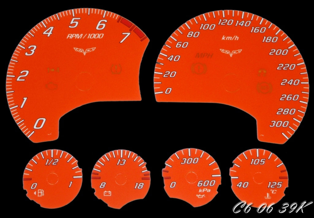 US Speedo Custom Gauge Face