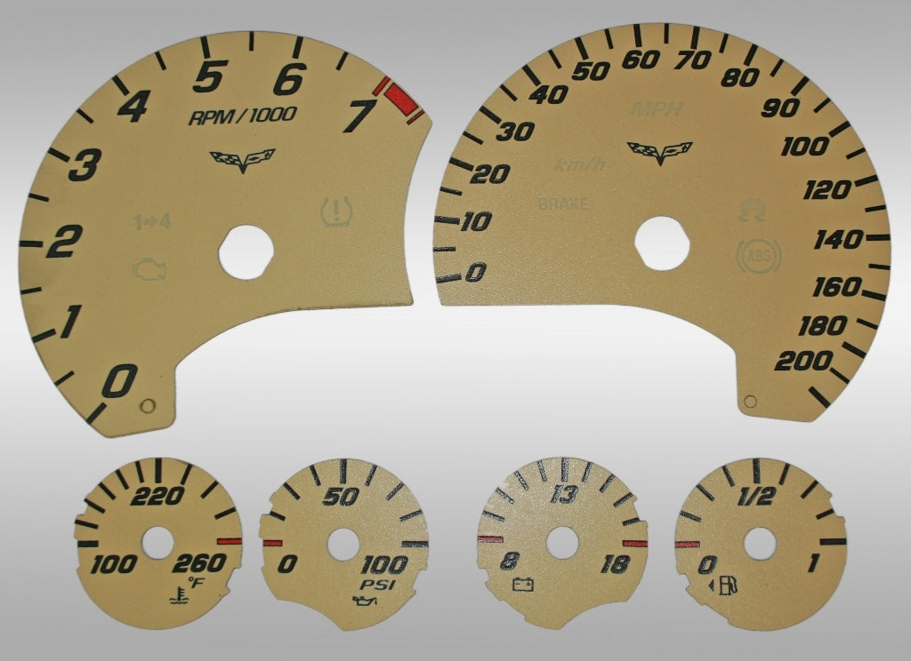 US Speedo Custom Gauge Face