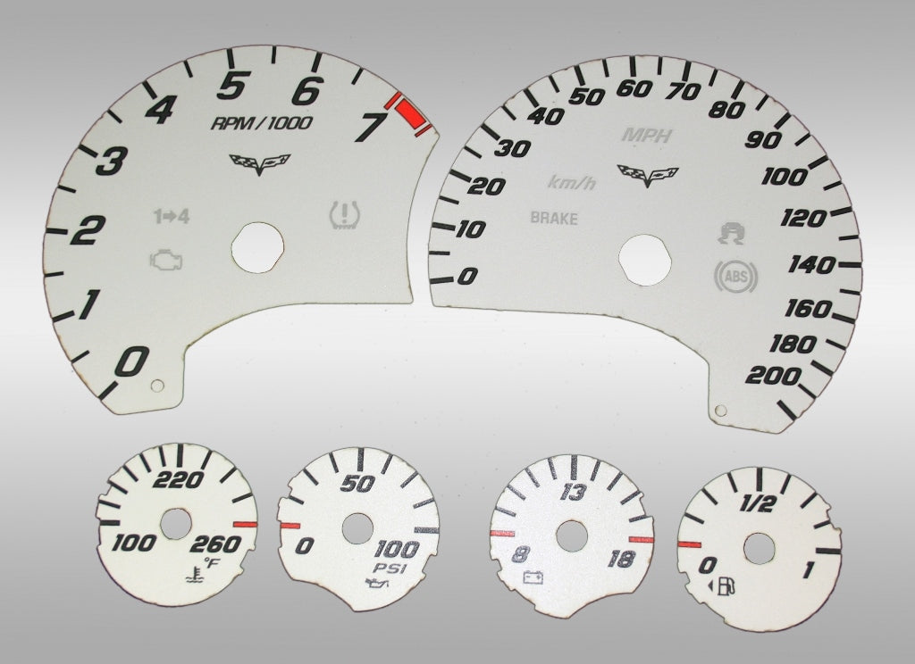 US Speedo Custom Gauge Face