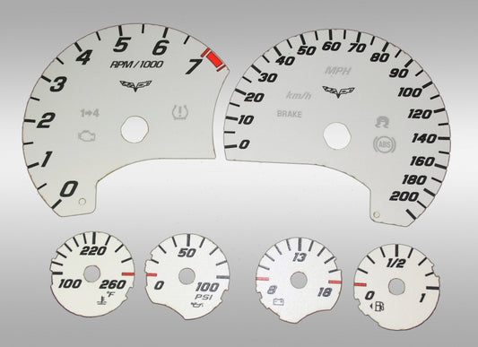 US Speedo Custom Gauge Face