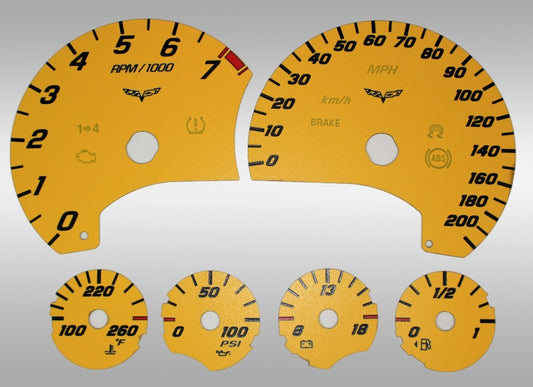 US Speedo Custom Gauge Face