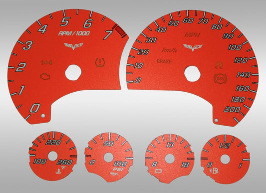 US Speedo Custom Gauge Face