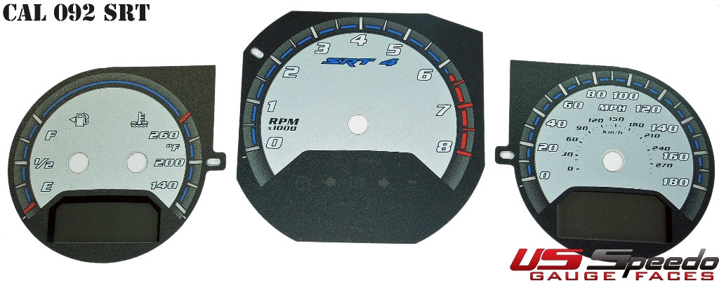 US Speedo Custom Gauge Face