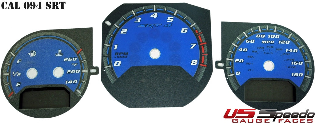 US Speedo Custom Gauge Face