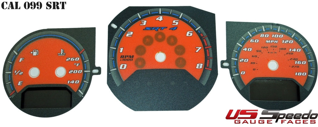 US Speedo Custom Gauge Face