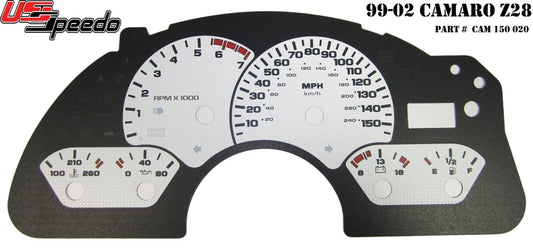 US Speedo Custom Gauge Face