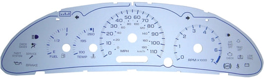 US Speedo Custom Gauge Face