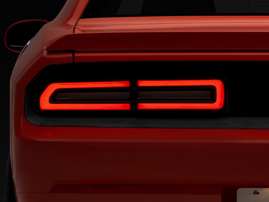 Raxiom LED Tail Lights; Black Housing Red Lens