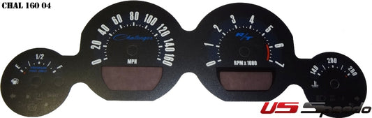 US Speedo Custom Gauge Face