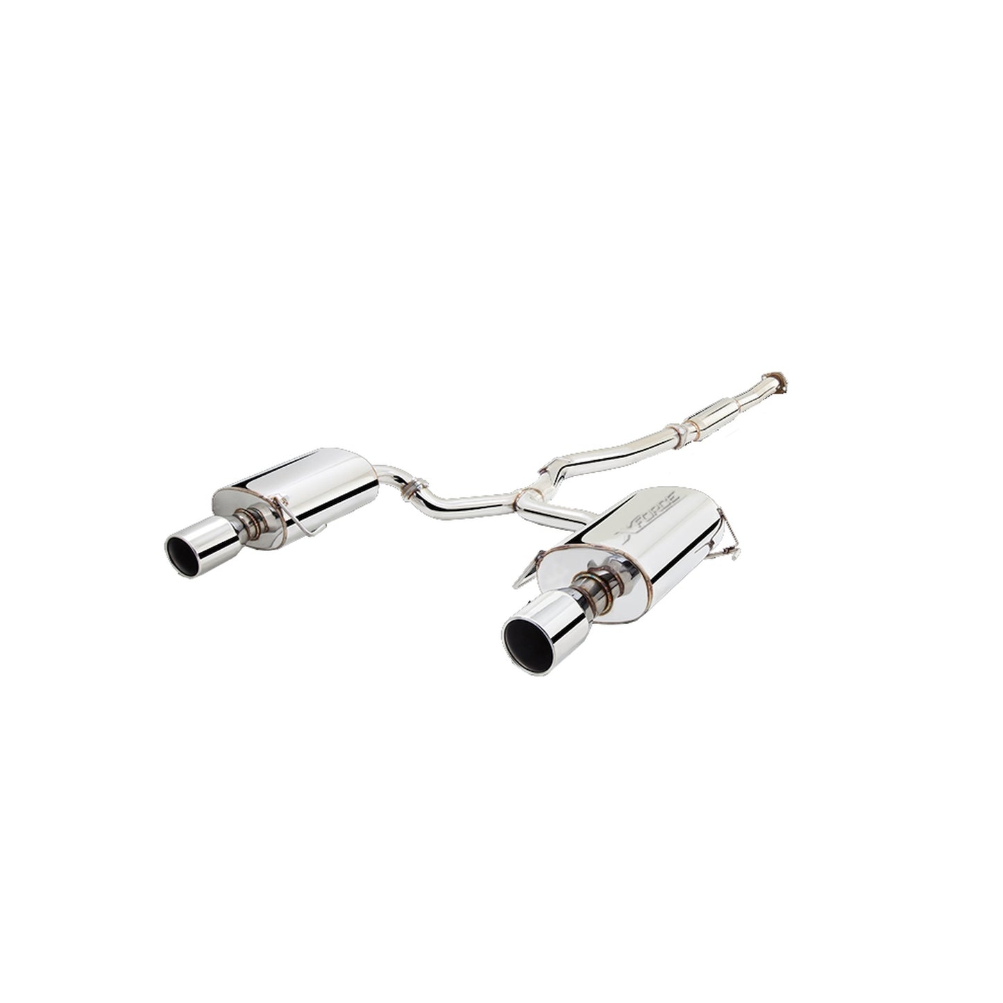 Subaru Legacy GT 2004-2009 3" Cat-Back System With Dual Side Oval Muffler; Exhaust System Kit