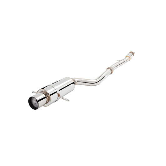 Subaru WRX  Stainless Steel 3" Cat-Back System With Straight-Out Cannon Muffler; Exhaust System Kit